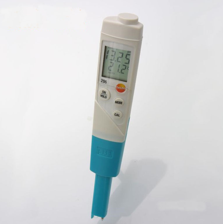 pH值和温度测试仪testo 206-pH1